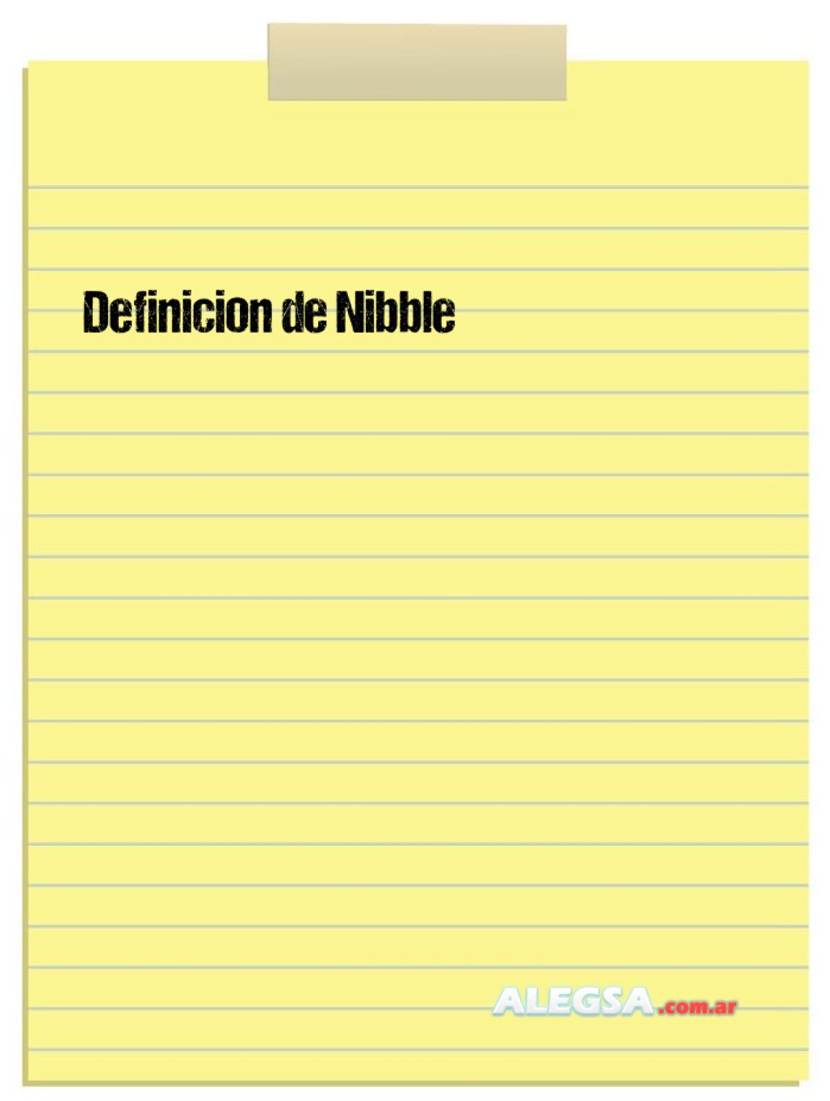 Definición De Nibble 3143
